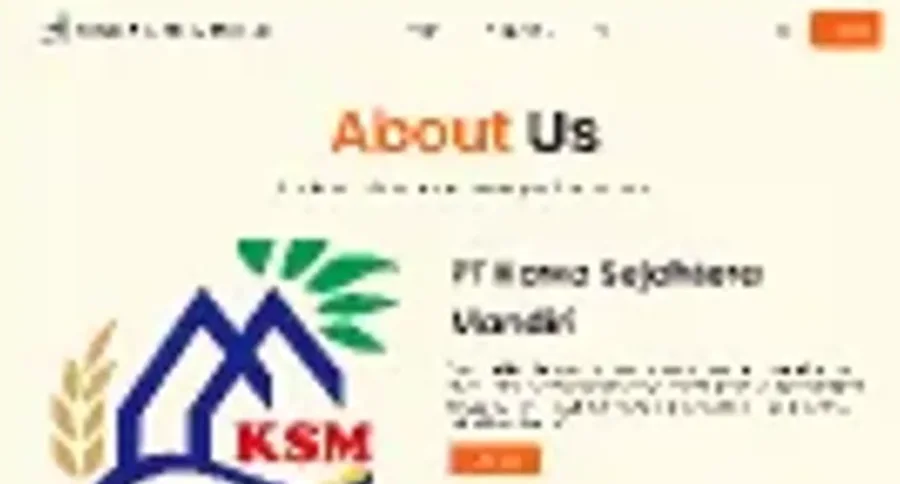 The About page introduces PT Kawa Sejahtera Mandiri and its contact section.